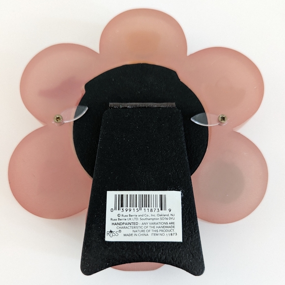 3 for $15🍒Russ hand painted pink flower picture frame - Picture 4 of 5